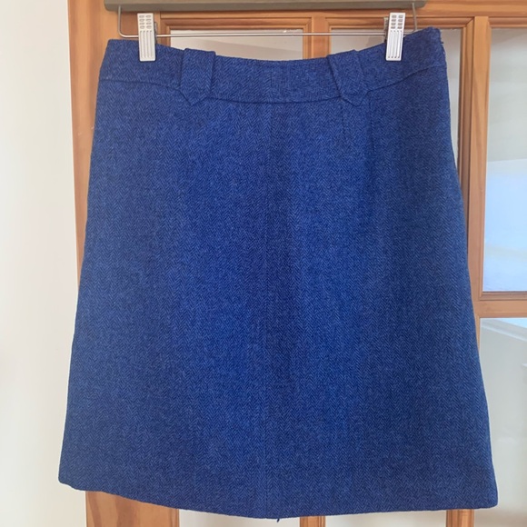 J McLaughlin  wool mini skirt size 2 - Picture 2 of 11